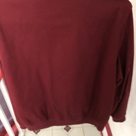 Maroon Bomber Jacket S - Picture 2 of 3